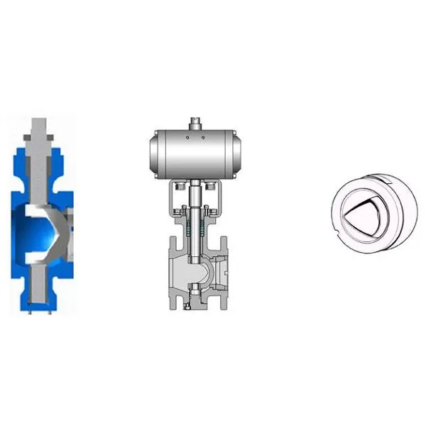 V. szegmens kapu golyósszelep